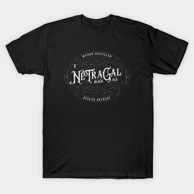 Ne'Tra Gal Beskar Black Ale T-Shirt by Juice_On